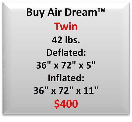 Buy Air Dream Twin Sleeper Mattress